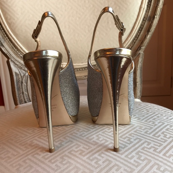 Giuseppe Zanotti metallic sling-backs - Picture 4 of 5